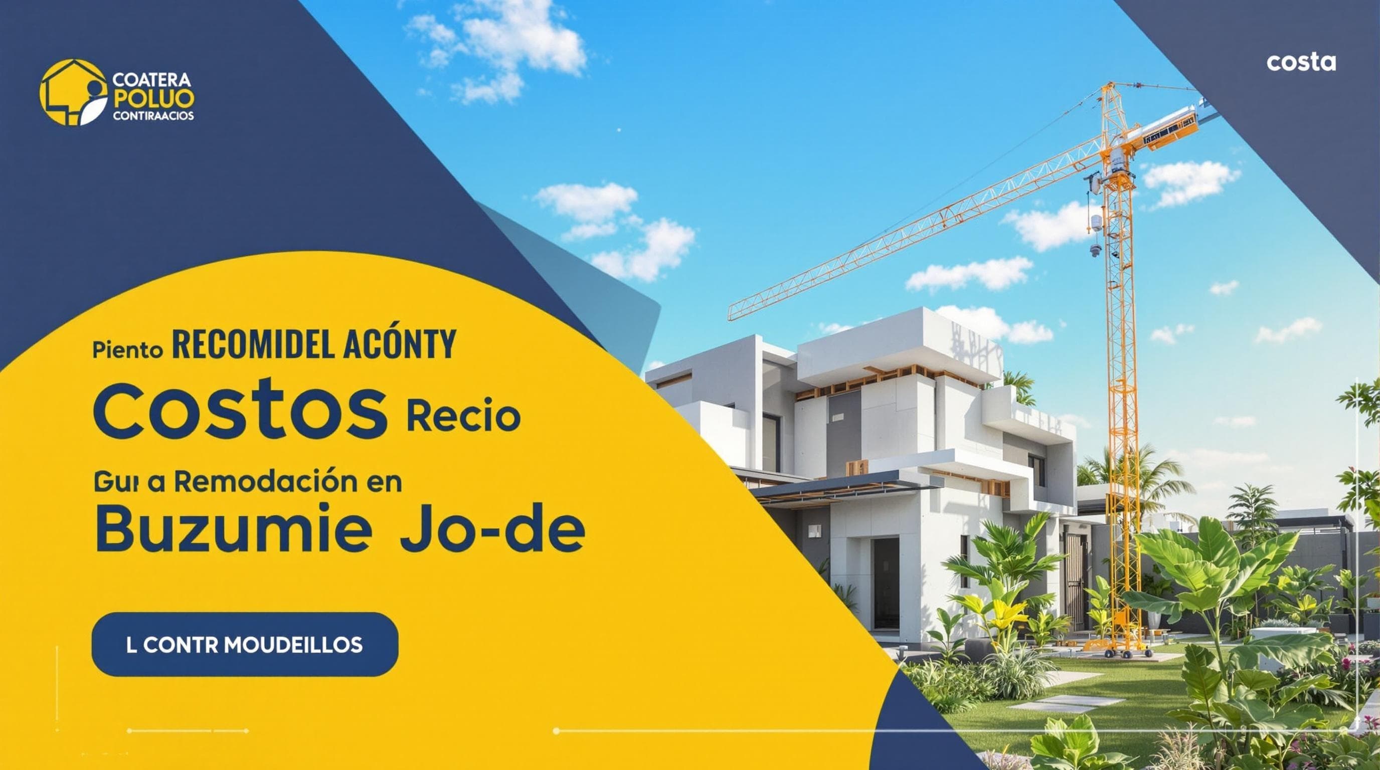 Costos de Remodelación en Coatzacoalcos: Guía Completa por Tipo de Proyecto